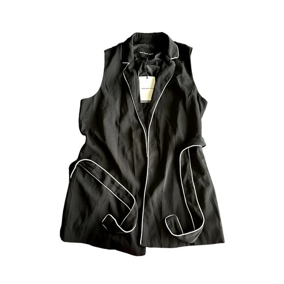 Who What Wear Sleeveless Blazer Vest Sz L - Picture 2 of 6